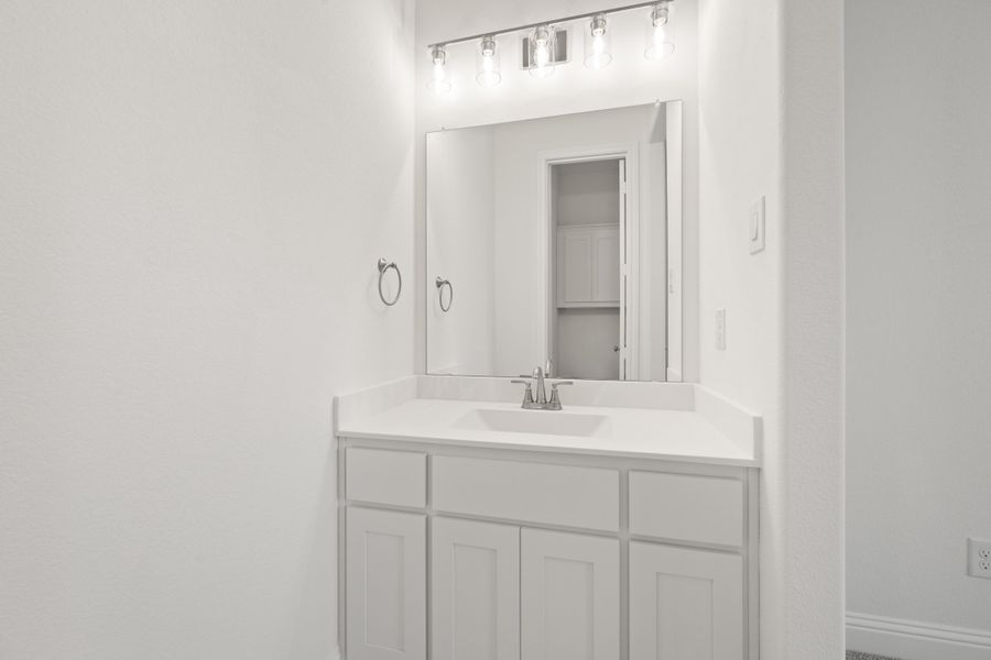 Furnished interior view inside a new home in Mockingbird Hills - Premiere Series, Joshua (Image 10).