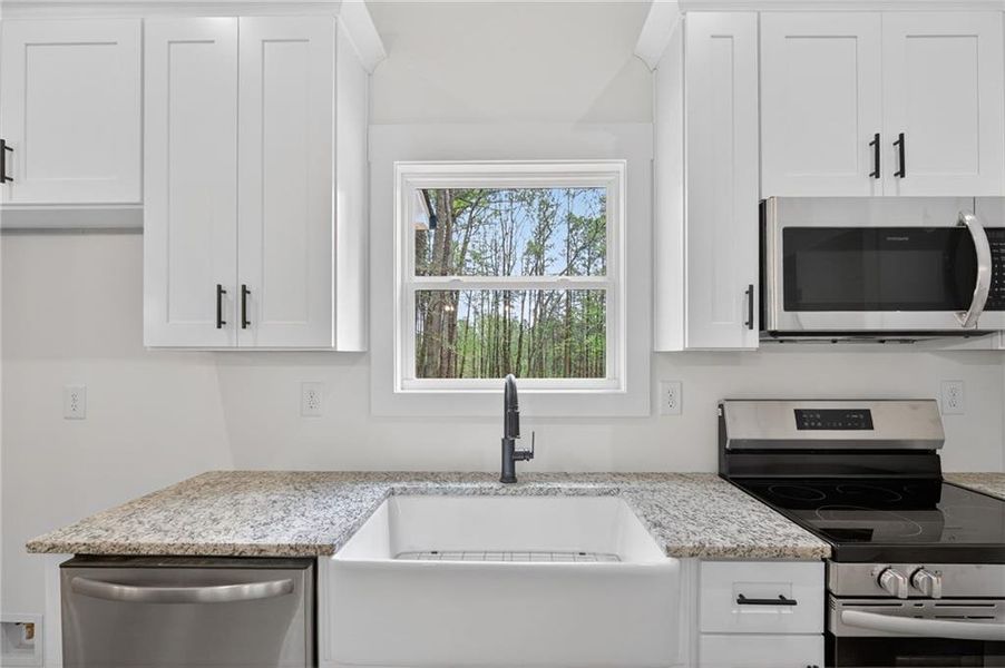 Furnished interior view inside a new home in , Cedartown (Image 12).