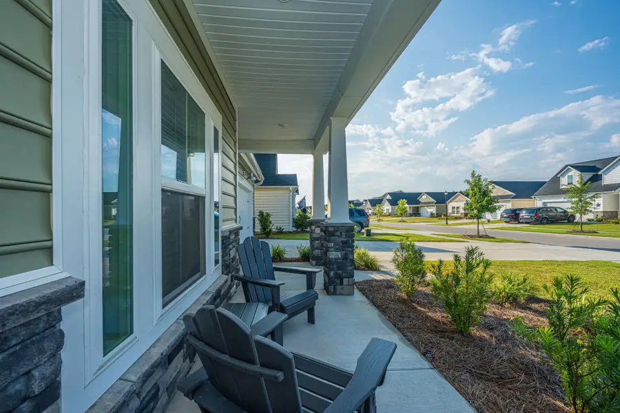 Exterior details and patio area of a home in , Summerville (Image 30).