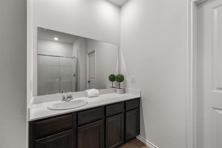 Furnished interior view inside a new home in , Providence Village (Image 10).