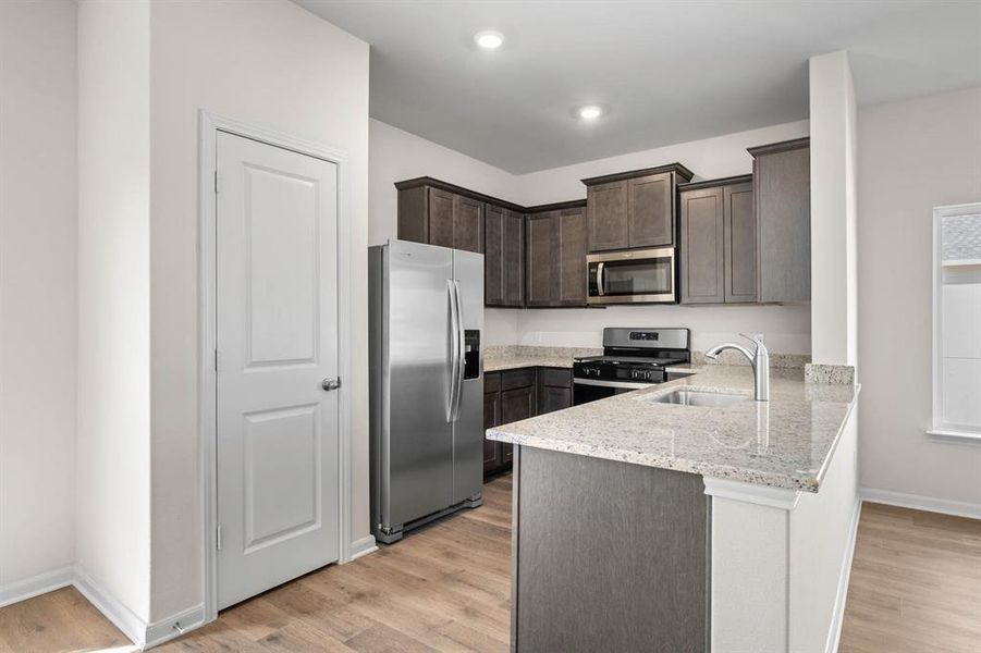 Furnished interior view inside a new home in Big Sky Estates, Ponder (Image 5). Furnished interior view inside a new home in Big Sky Estates, Ponder (Image 5).