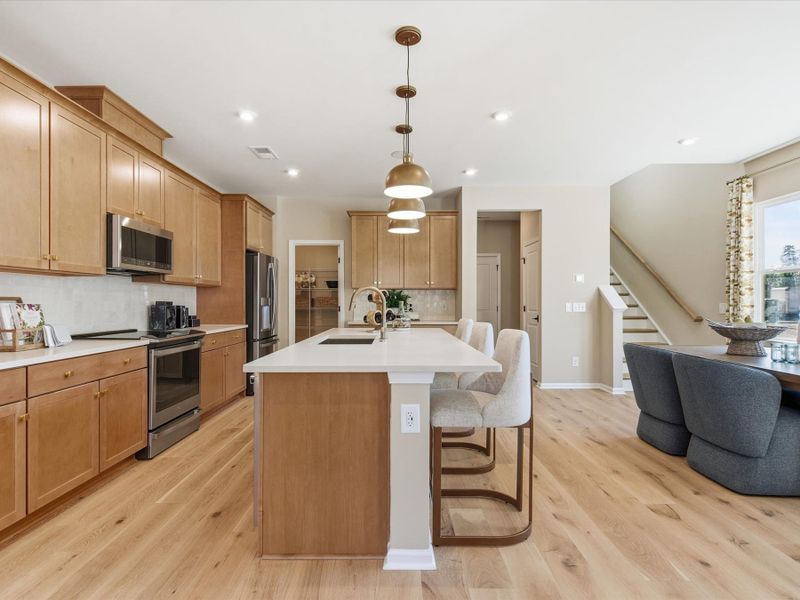 Representative furnished interior of a home built from the Fisher by Tri Pointe Homes in Ellis Townes, Charlotte (Image 10). Representative furnished interior of a home built from the Fisher by Tri Pointe Homes in Ellis Townes, Charlotte (Image 10).