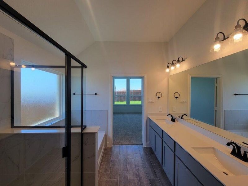 Furnished interior view inside a new home in Mercer Meadows, Royse City (Image 9). Furnished interior view inside a new home in Mercer Meadows, Royse City (Image 9).