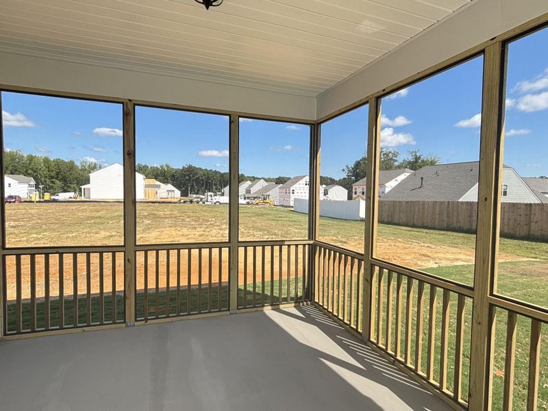 Exterior details and patio area of a home in Daniel Farms, Benson (Image 21).
