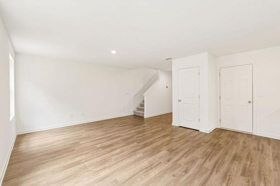 Spacious, unfurnished interior of a new home in Kinsale, Macon (Image 8). Spacious, unfurnished interior of a new home in Kinsale, Macon (Image 8).