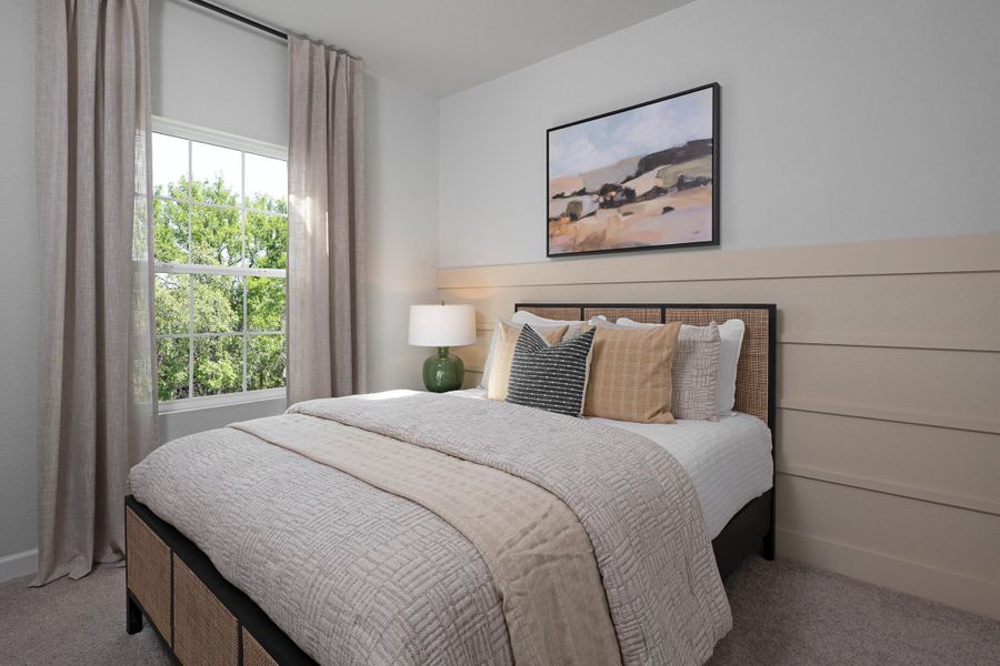 Representative furnished interior of a home built from the Wyatt by Ashton Woods in Hennersby Hollow, San Antonio (Image 10).