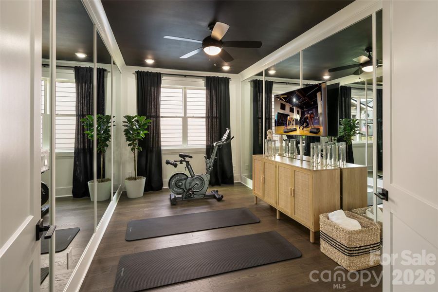 Home Gym - Model Home Photo Example Only Home Gym - Model Home Photo Example Only