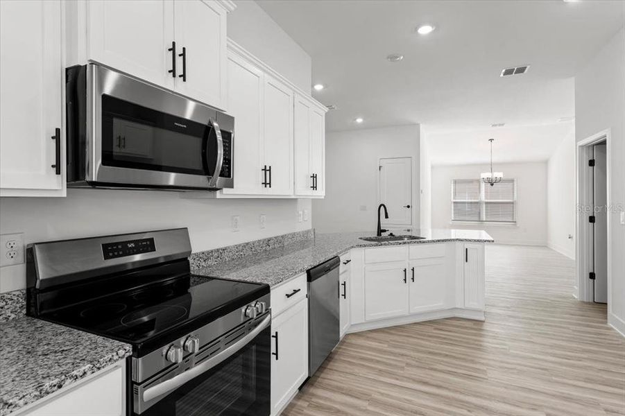 Furnished interior view inside a new home in Country Way South, Newberry (Image 13).