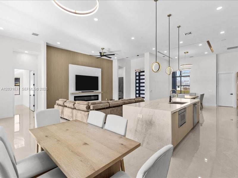 Furnished interior view inside a new home in , Port St. Lucie (Image 17).
