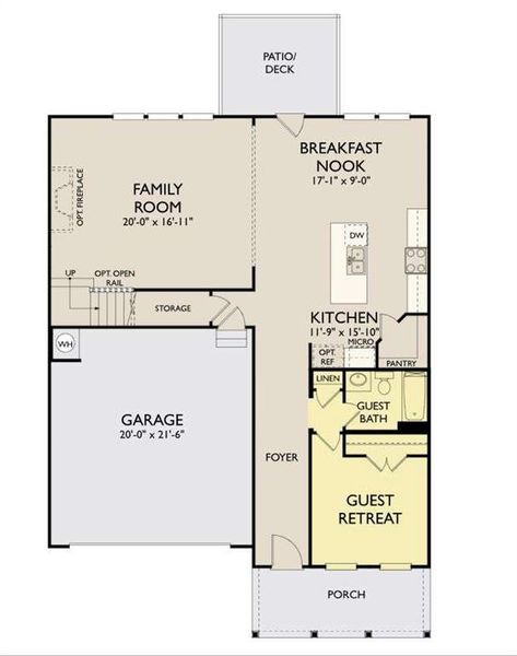 2D floor plan layout of this home in , Locust Grove, GA (Image 2). 2D floor plan layout of this home in , Locust Grove, GA (Image 2).