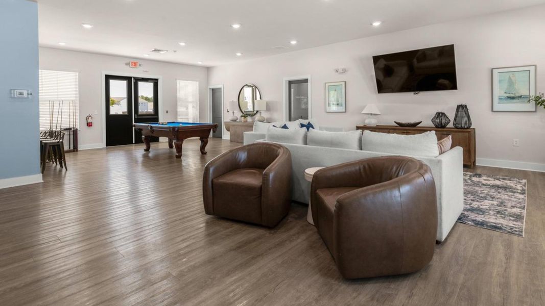 Furnished interior view inside a new home in Sidbury Station, Castle Hayne (Image 14).