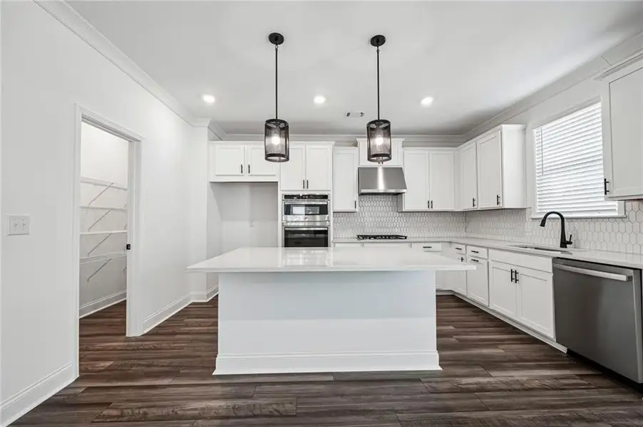 Furnished interior view inside a new home in Auburn Glen, Dacula (Image 5).