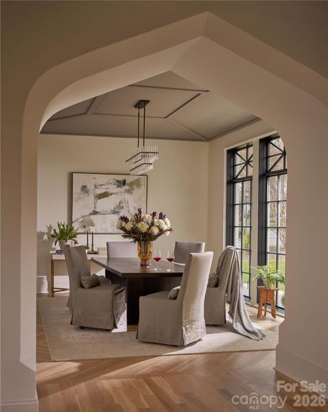 Furnished interior view inside a new home in , Charlotte (Image 13). Furnished interior view inside a new home in , Charlotte (Image 13).