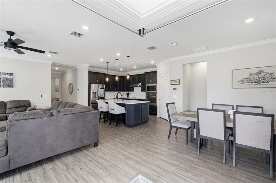 Furnished interior view inside a new home in , Kissimmee (Image 7).