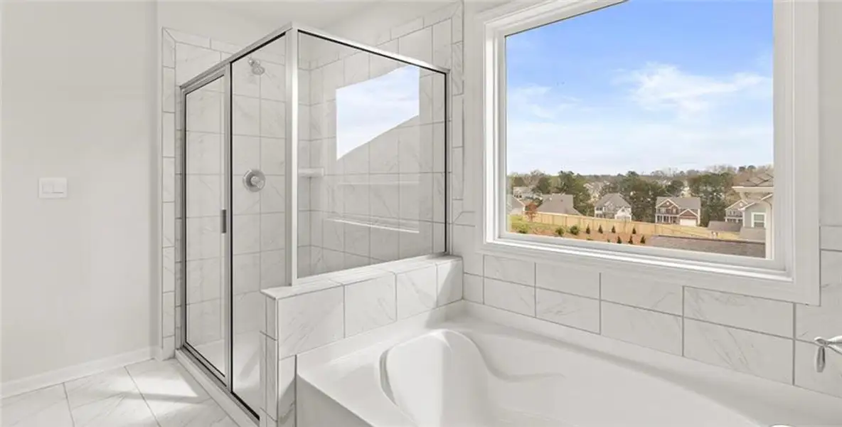 Furnished interior view inside a new home in , Cumming (Image 10).