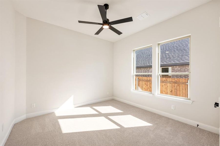 Spacious, unfurnished interior of a new home in The Retreat at North Grove 60, Waxahachie (Image 24). Spacious, unfurnished interior of a new home in The Retreat at North Grove 60, Waxahachie (Image 24).