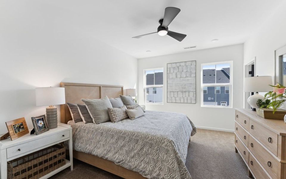 Furnished interior view inside a new home in Wendell Falls, Wendell (Image 14). Furnished interior view inside a new home in Wendell Falls, Wendell (Image 14).