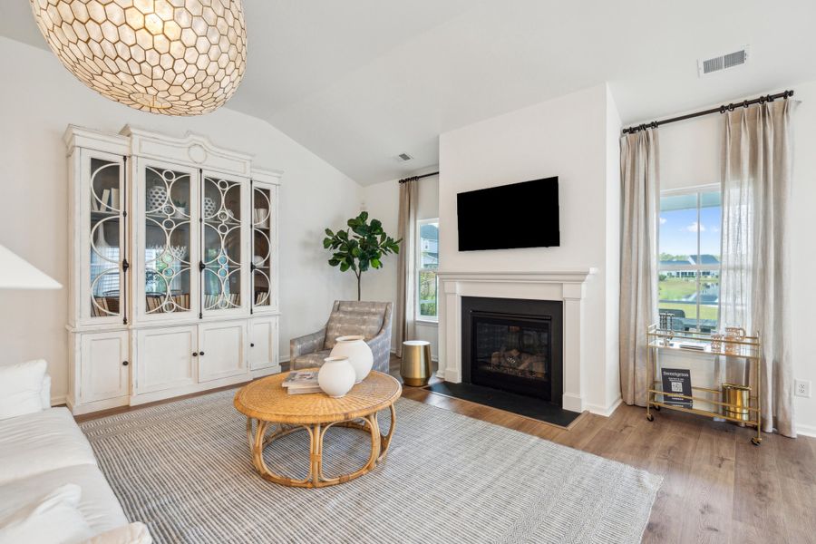 Furnished interior view inside a new home in , Summerville (Image 15). Furnished interior view inside a new home in , Summerville (Image 15).