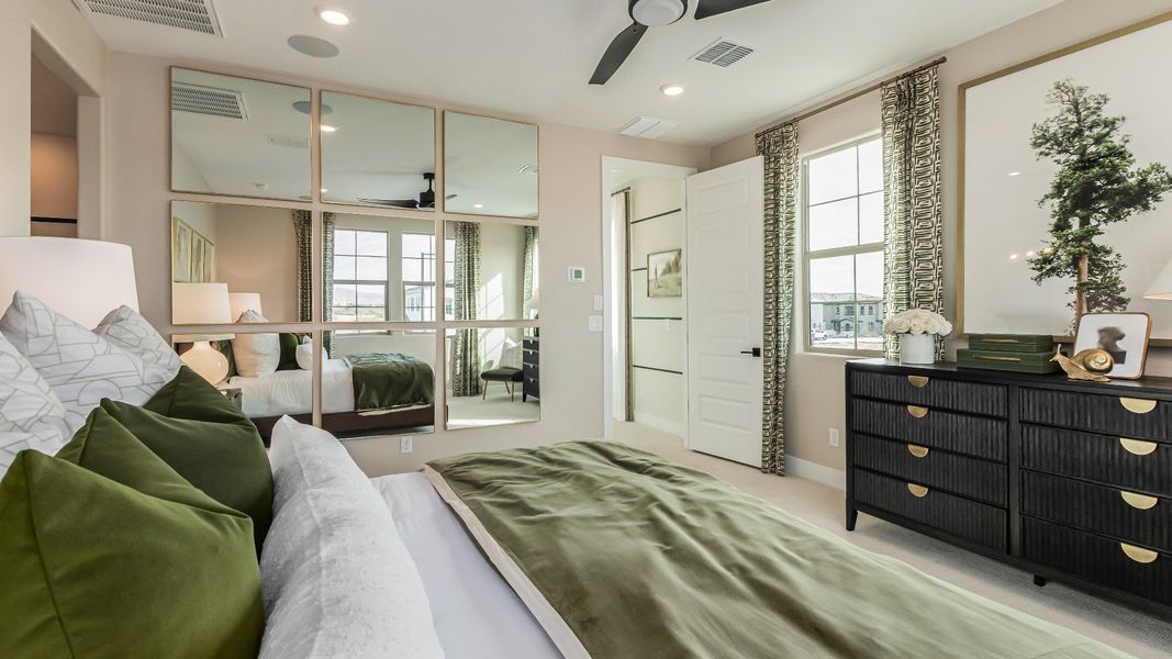 Furnished interior view inside a new home in Surprise City Center, Surprise (Image 14). Furnished interior view inside a new home in Surprise City Center, Surprise (Image 14).
