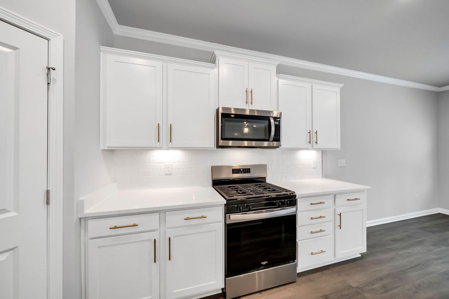 Furnished interior view inside a new home in Monroe Preserve, Chapin (Image 6).