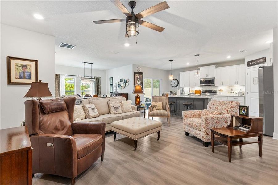 Furnished interior view inside a new home in , Summerfield (Image 19). Furnished interior view inside a new home in , Summerfield (Image 19).