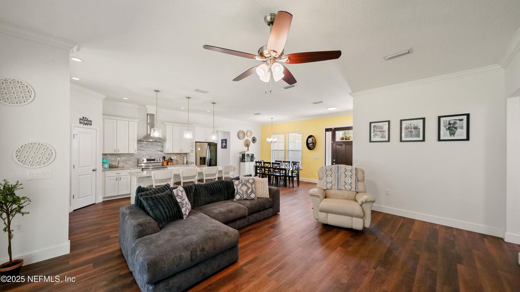 Furnished interior view inside a new home in , Keystone Heights (Image 11). Furnished interior view inside a new home in , Keystone Heights (Image 11).