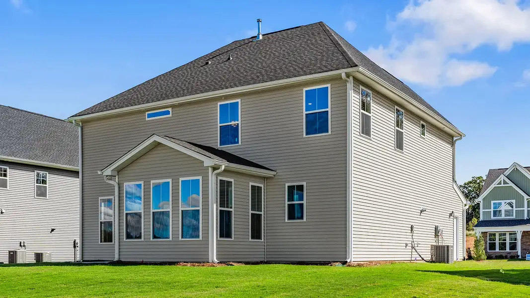 Exterior details and patio area of a home in Fieldstone, Lexington (Image 3).