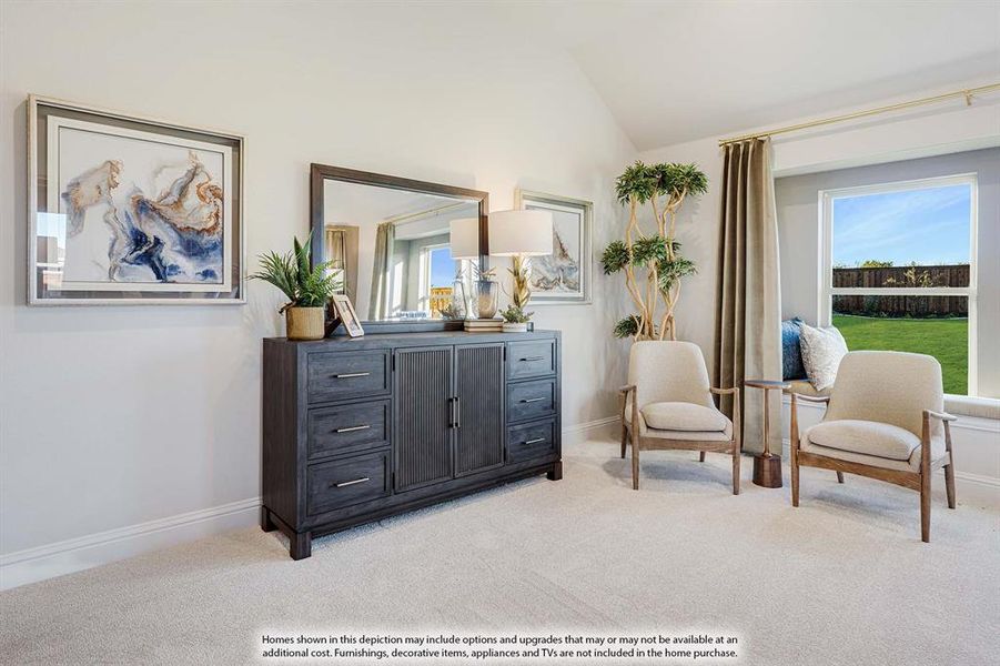 Furnished interior view inside a new home in Sutton Fields, Celina (Image 11).