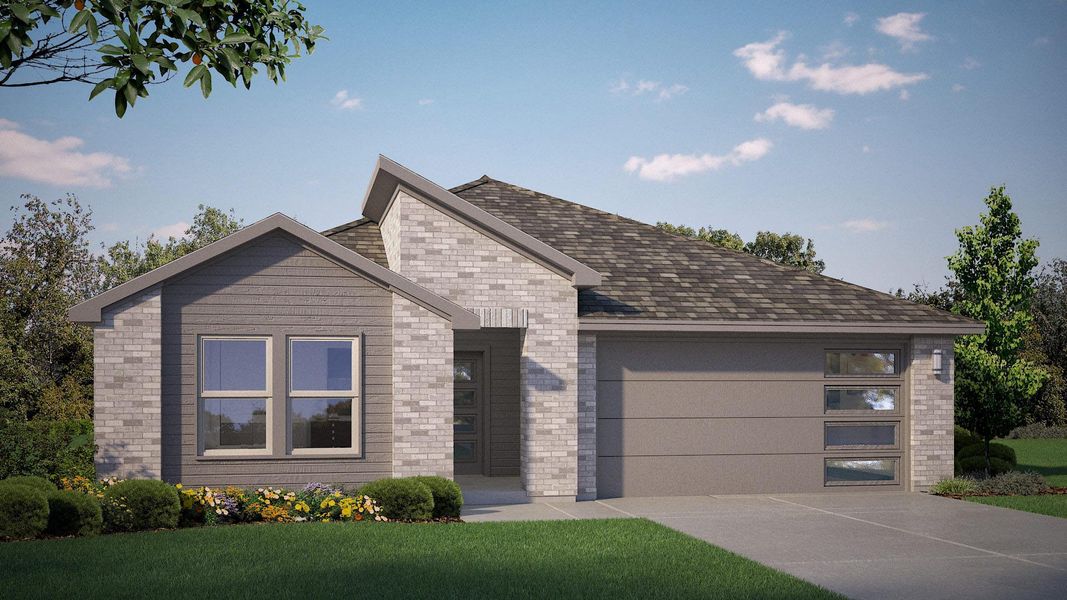 Representative exterior photo of a completed home built from the Lakeway by D.R. Horton in Eagle Creek, Denton, TX (Image 23). Representative exterior photo of a completed home built from the Lakeway by D.R. Horton in Eagle Creek, Denton, TX (Image 23).