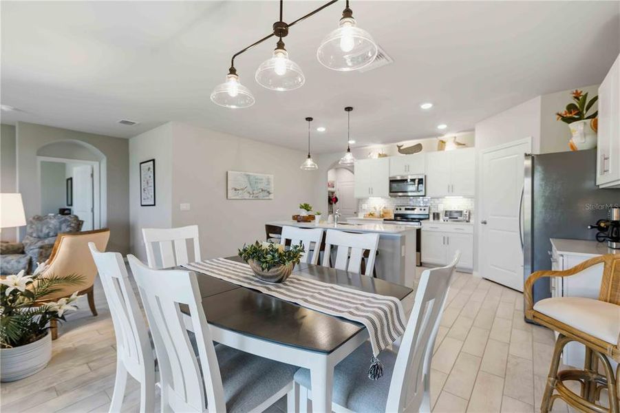 Furnished interior view inside a new home in Burnt Store Village, Punta Gorda (Image 25).