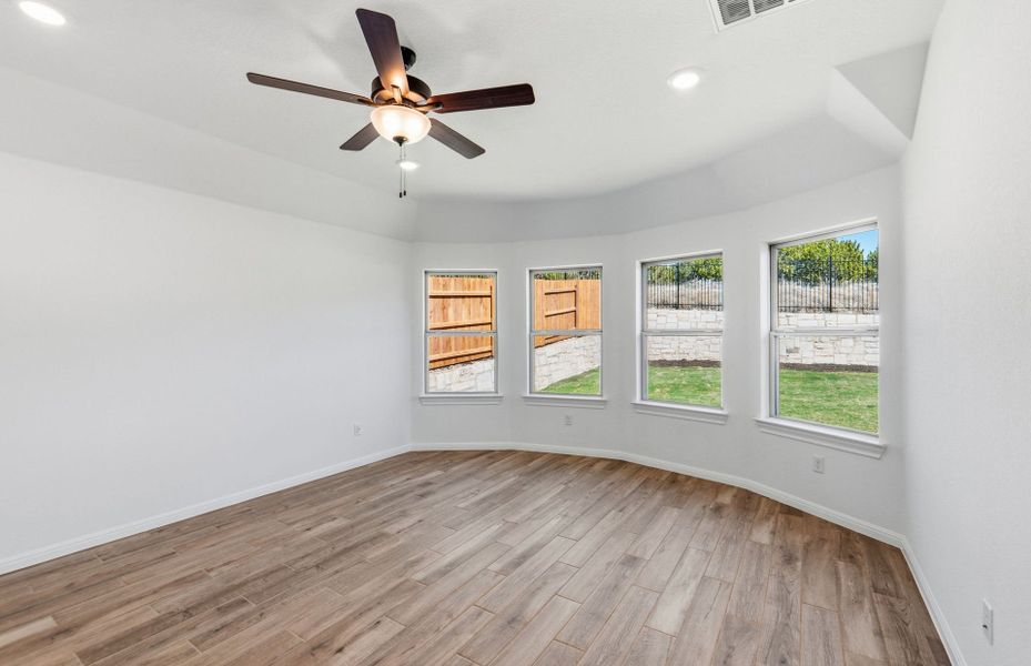 Spacious, unfurnished interior of a new home in West Cypress Hills, Spicewood (Image 37). Spacious, unfurnished interior of a new home in West Cypress Hills, Spicewood (Image 37).