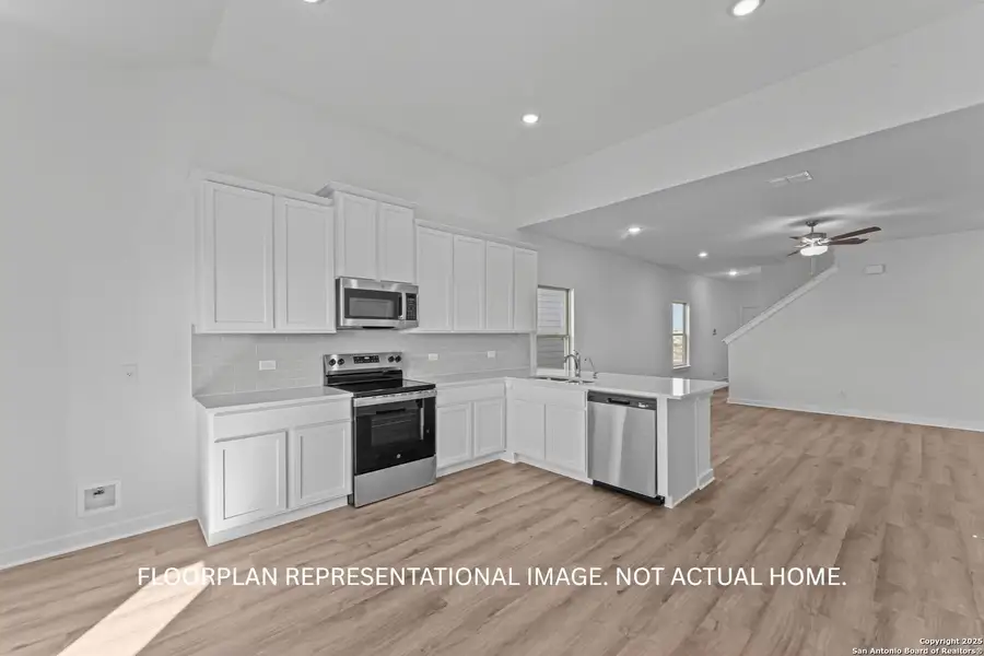 Furnished interior view inside a new home in Park Place, New Braunfels (Image 16).