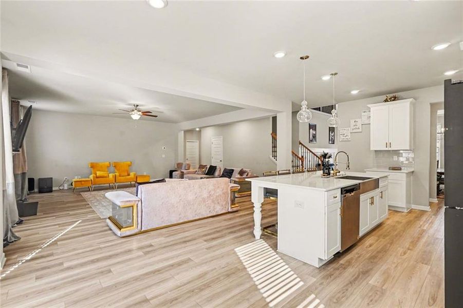 Furnished interior view inside a new home in , Stockbridge (Image 31).