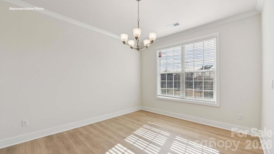 Spacious, unfurnished interior of a new home in Oak Grove Hill, Huntersville (Image 25).