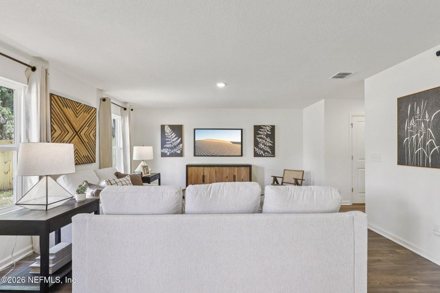 Furnished interior view inside a new home in , Jacksonville (Image 22).