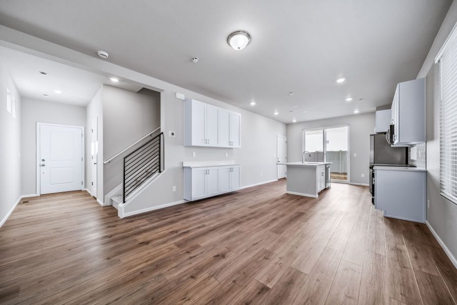 Spacious, unfurnished interior of a new home in Green Valley Ranch, Aurora (Image 15). Spacious, unfurnished interior of a new home in Green Valley Ranch, Aurora (Image 15).