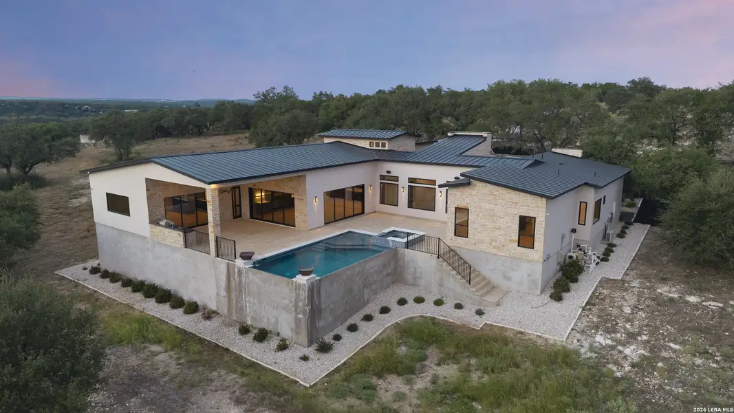 Exterior details and patio area of a home in , Canyon Lake (Image 47).