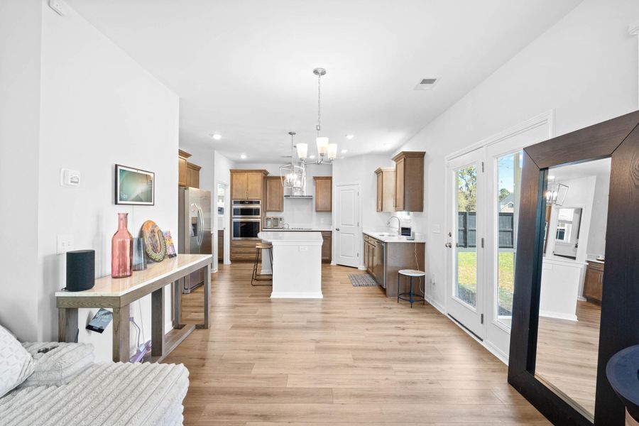 Furnished interior view inside a new home in , Beaufort (Image 10).
