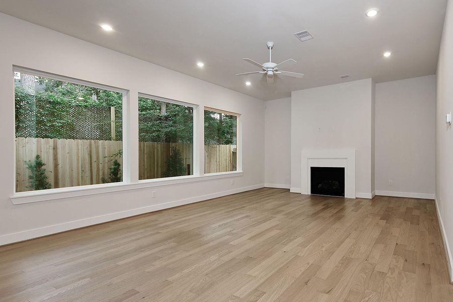 Spacious, unfurnished interior of a new home in , The Woodlands (Image 16). Spacious, unfurnished interior of a new home in , The Woodlands (Image 16).
