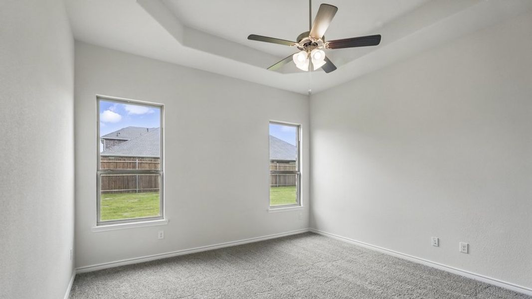 Representative unfurnished interior of a home built from the Ivery by D.R. Horton in Lakewood Trails, Forney (Image 12). Representative unfurnished interior of a home built from the Ivery by D.R. Horton in Lakewood Trails, Forney (Image 12).
