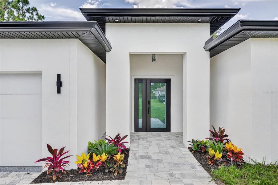 Exterior details and patio area of a home in , North Port (Image 30). Exterior details and patio area of a home in , North Port (Image 30).