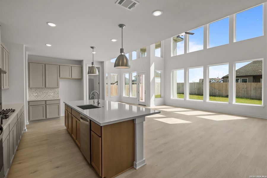 Furnished interior view inside a new home in Megan's Landing, Castroville (Image 12).