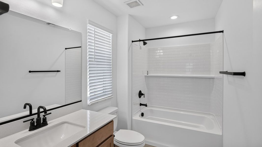 Furnished interior view inside a new home in Artisan at Asante, Surprise (Image 15).