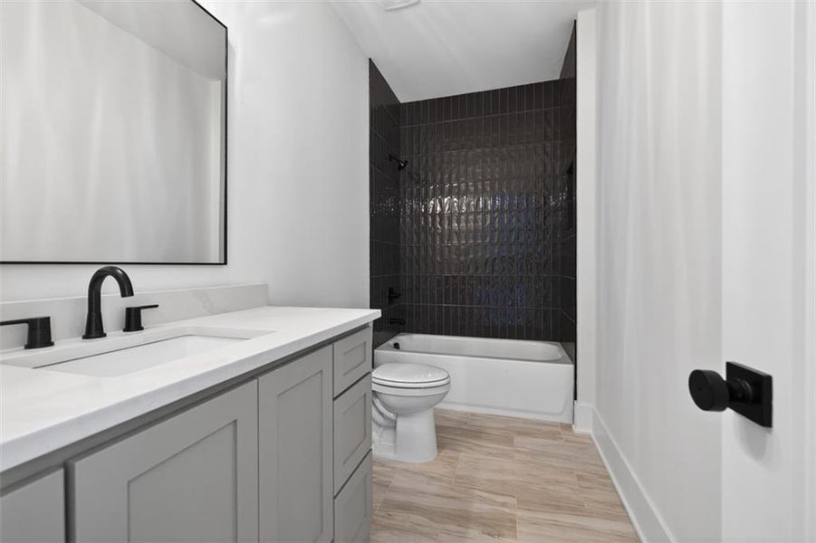 Furnished interior view inside a new home in , Jefferson (Image 10).