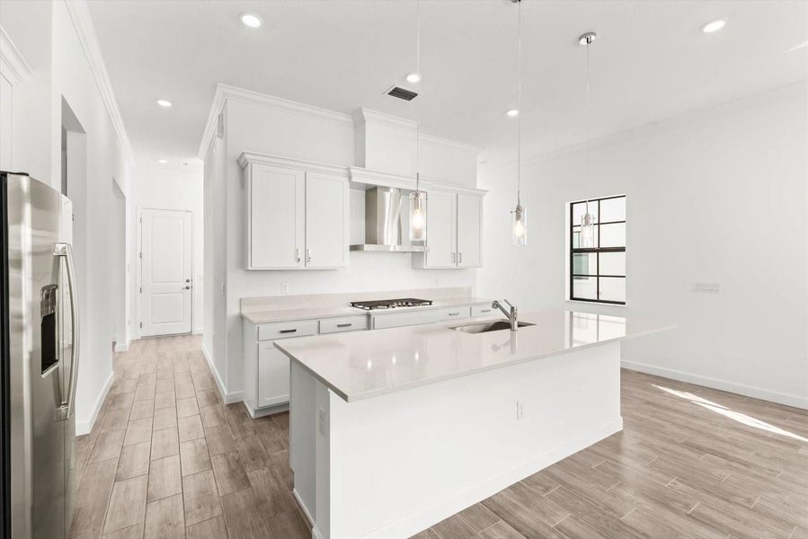 Furnished interior view inside a new home in Tesoro Club, Port St. Lucie (Image 27).
