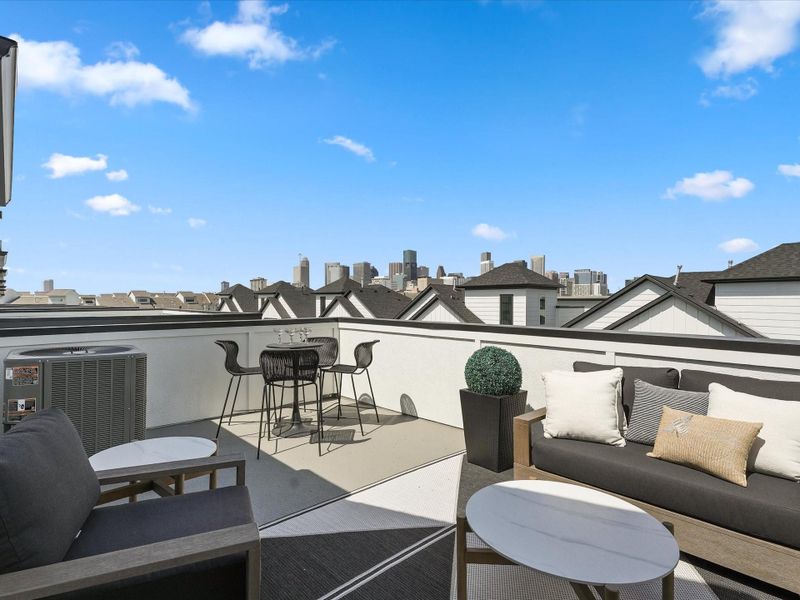 Exterior details and patio area of a home in , Houston (Image 22). Exterior details and patio area of a home in , Houston (Image 22).