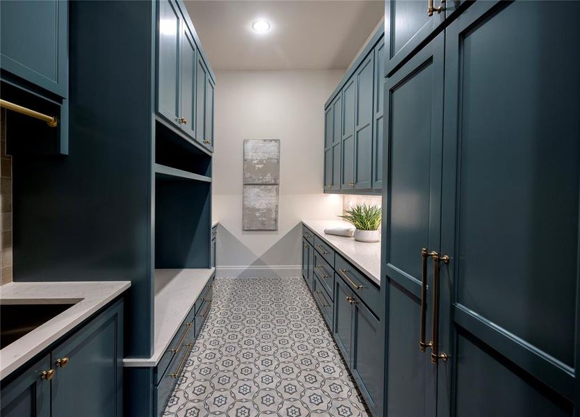Furnished interior view inside a new home in , Southlake (Image 15).