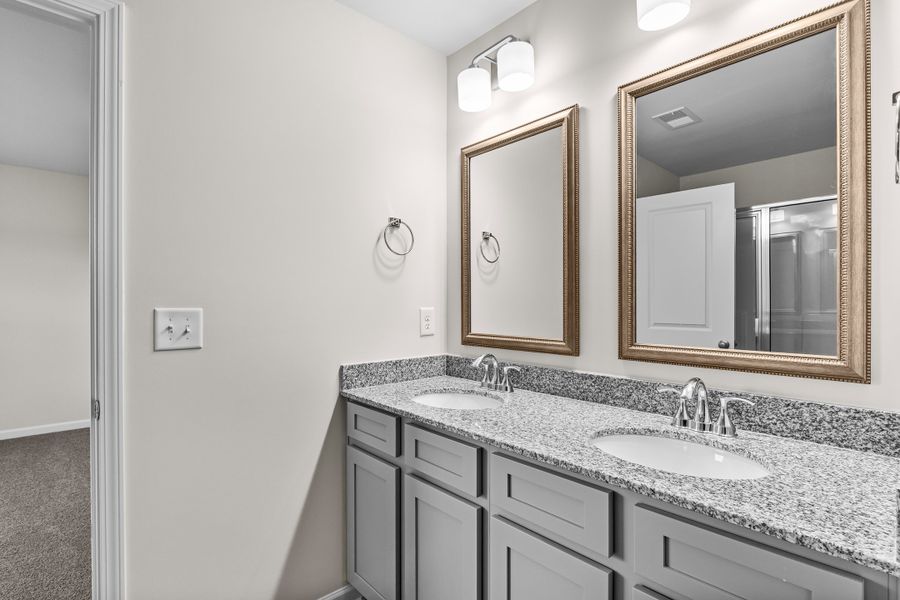 Representative furnished interior of a home built from the Balsa by McGuinn Homes in Sibley Village Townhomes, Sumter (Image 46).