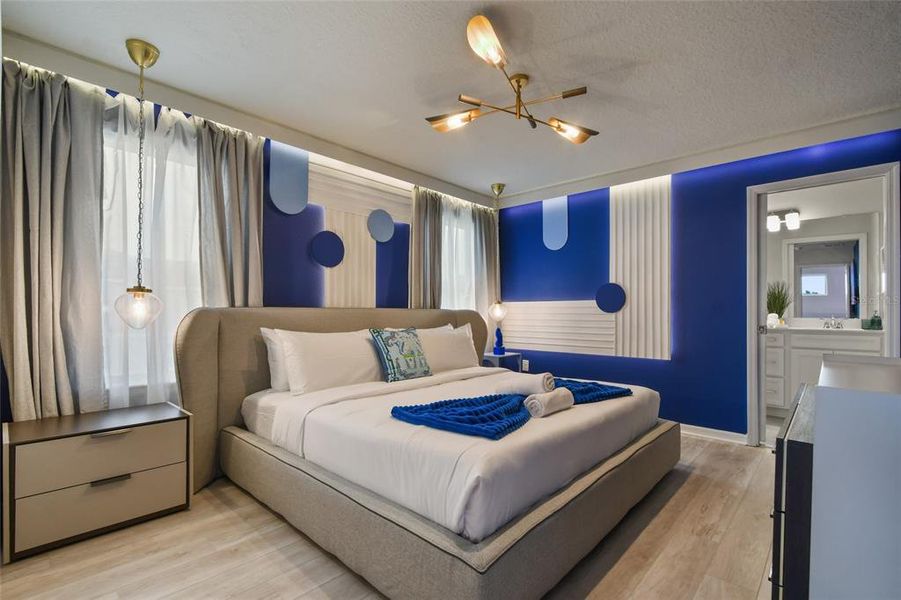 Furnished interior view inside a new home in Windsor Cay Resort, Clermont (Image 9).