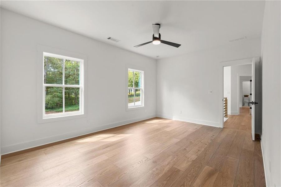 Spacious, unfurnished interior of a new home in , Canton (Image 78).